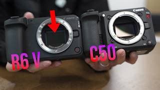 The Canon EOS R6 V Outdid The C50 With This!
