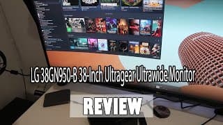 LG 38GN950-B 38-Inch Ultragear Ultrawide Monitor Review/ Things you need to know