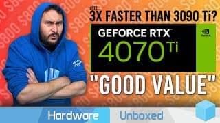 $800 Meh, Nvidia GeForce RTX 4070 Ti Review & Benchmarks
