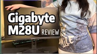 Gigabyte M28U 1 year Review – The Best 4K Monitor for Work and Play?
