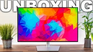 Dell U3223QE 32" 4K Monitor Unboxing