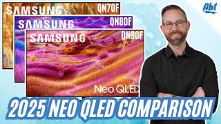 2025 Samsung 4K Neo QLED Comparison: QN70F vs QN80F vs QN90F