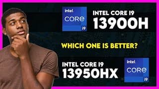 Intel Core i9 13900H vs Intel Core i9 13950HX Comparison