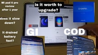 Xiaomi Pad 6 Pro (mi pad 6 pro) review after a year. is it worth it?
