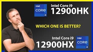 INTEL Core i9 12900HK vs INTEL Core i9 12900HX Technical Comparison